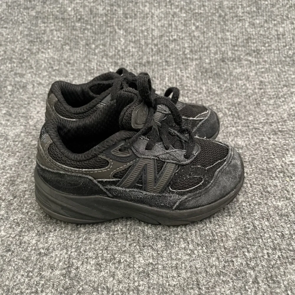 New Balance 990 v6 Shoes Toddler Kid Sz 8.5 Black IC990BB6